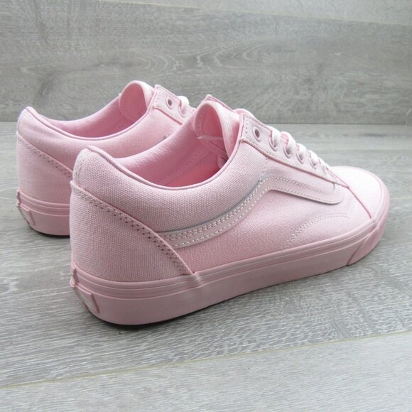 Vans Old Skool Pastel Mono Pink Mens Size 10.5 Sneakers NEW - Picture 7 of 13